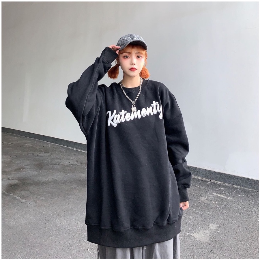 Áo Sweater Nữ Không Mũ In Chữ | BigBuy360 - bigbuy360.vn