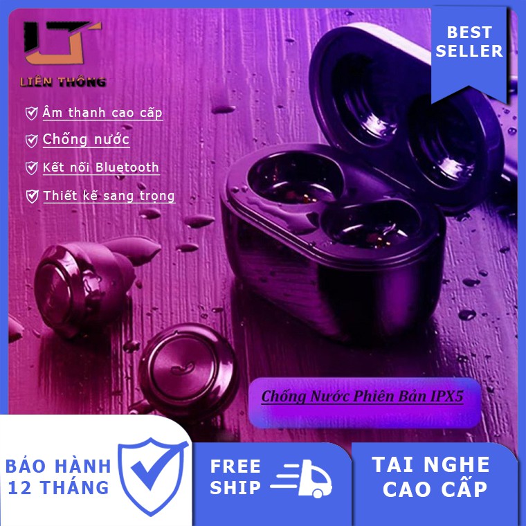 Tai Nghe Bluetooth Không Dây - Siêu Bass Wireless A6 - Chống Nước - Pin Khủng 100h | BigBuy360 - bigbuy360.vn