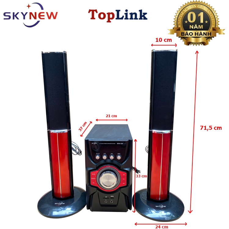 Dàn Âm Thanh Khủng Dàn Karaoke Gia Đình SkyNew 326 Kết Nối Tivi , Iphone, Ipad, Smartphone Âm Thanh Hifi Siêu Bass