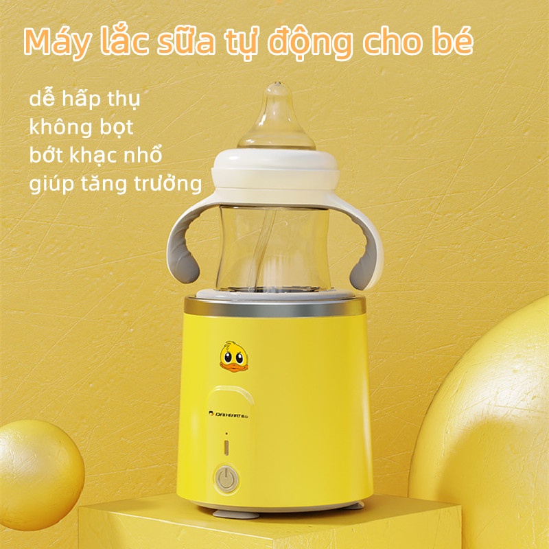 Máy lắc sữa tự động cho bé, Máy lắc bình sữa, Sạc qua USB
