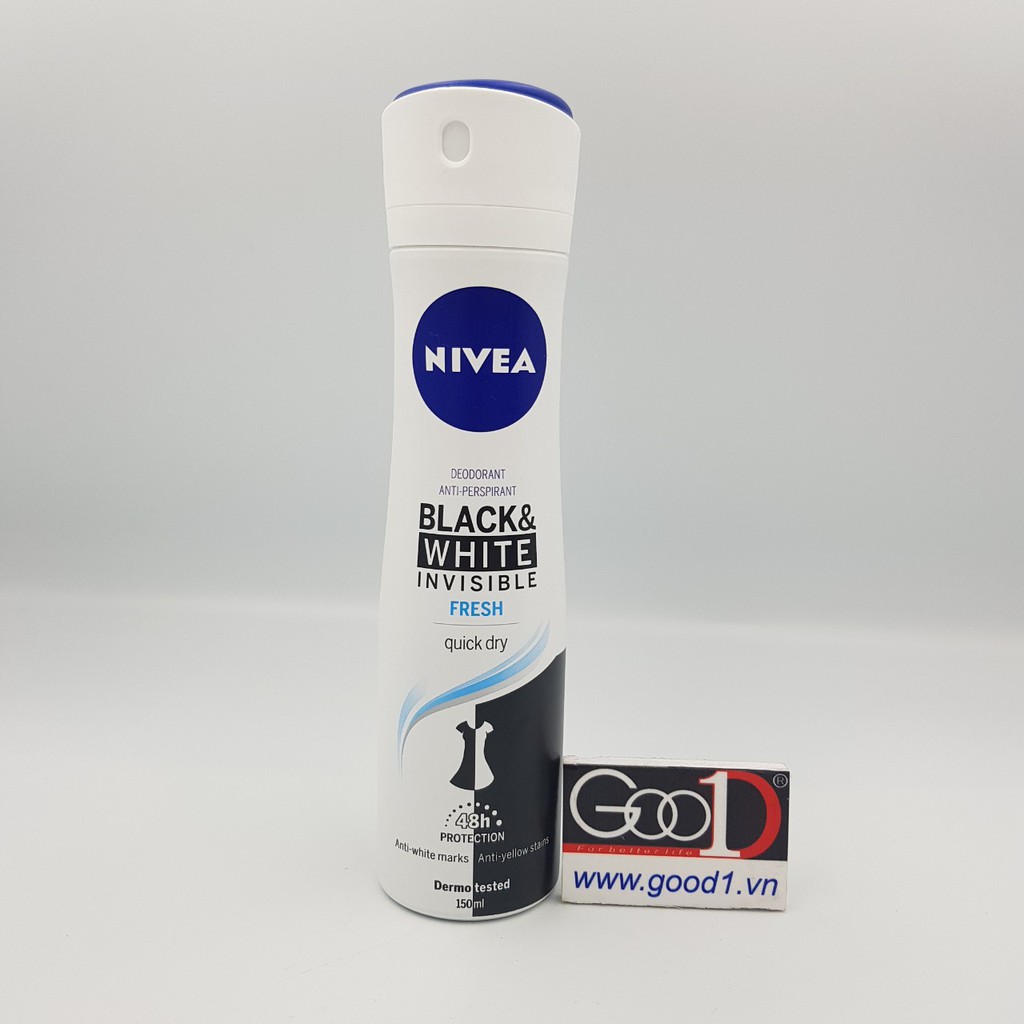 Xịt khử mùi toàn thân Nivea Nữ 150ml