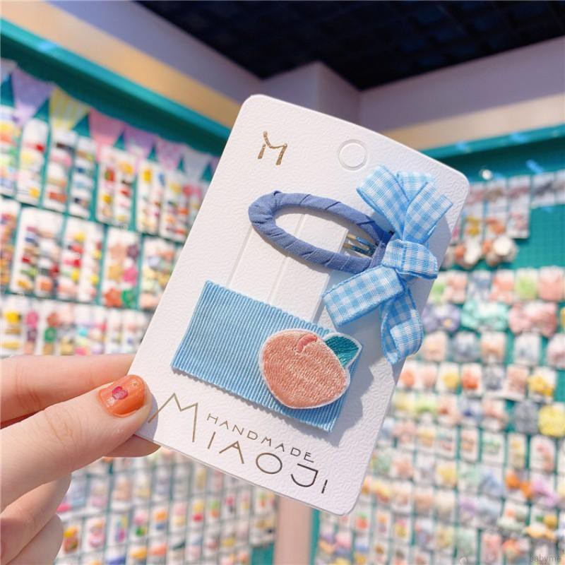 Kẹp Tóc Hình Trái Dâu Xinh Xắn Cho Bé Gái