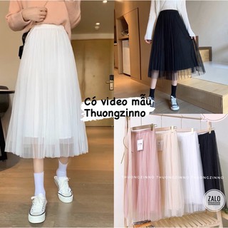 Chân váy tutu dáng dài Chân váy công chúa hàng Quảng Châu