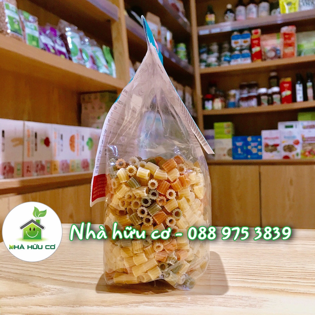 Nui Ống Ngắn Rau Củ Hữu Cơ Cho Bé 200g Dalla Costa Organic Baby Pasta Ditalini - Date: 25/9/2023