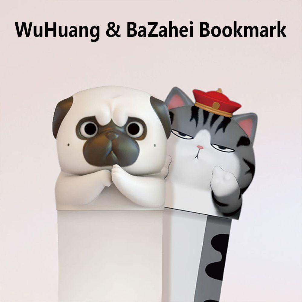 UUMIR Thẻ Đánh Dấu Trang Sách Hình Hoạt Hình 3D Đáng Yêu