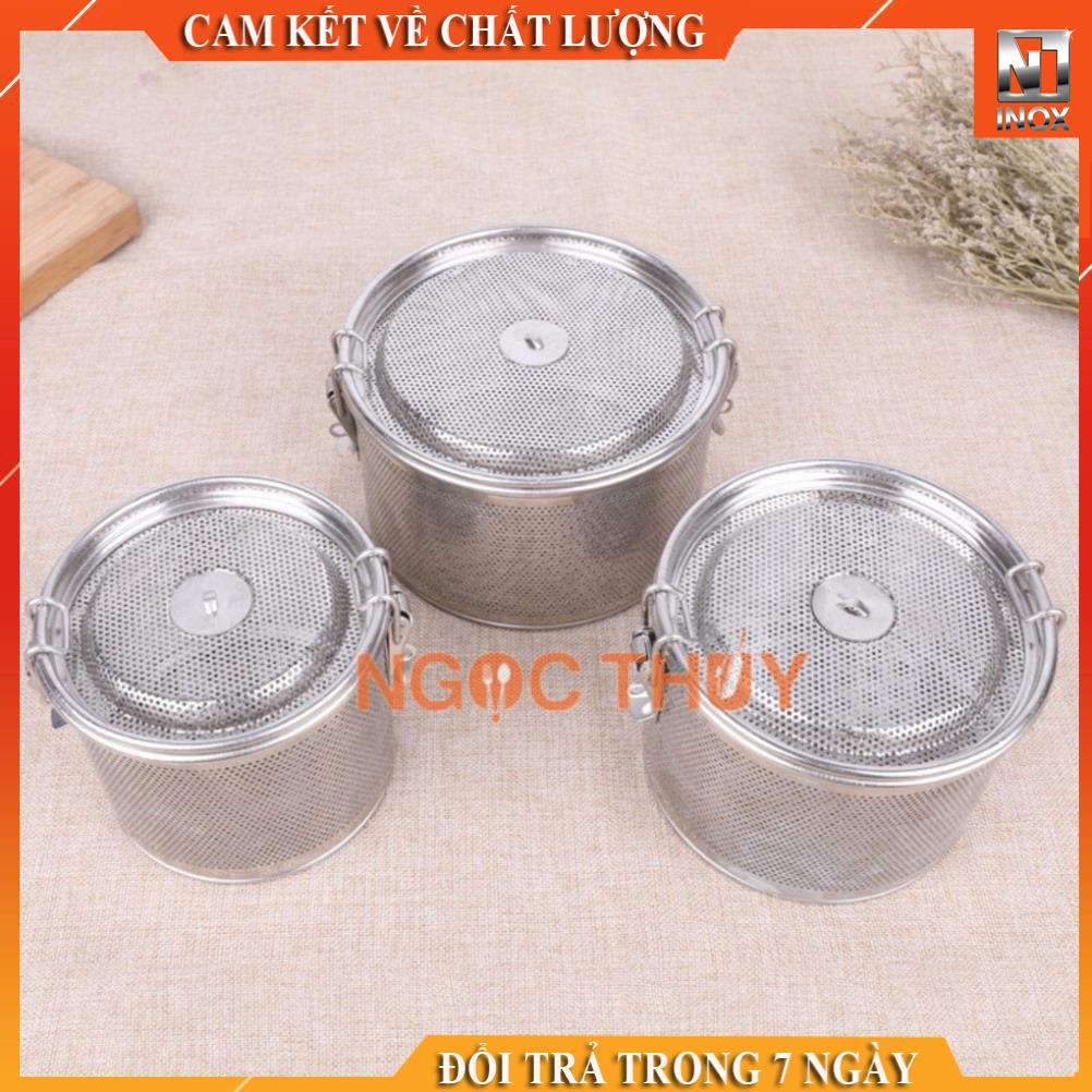 Dụng cụ lọc gia vị,lọc trà có khóa gài cao cấp