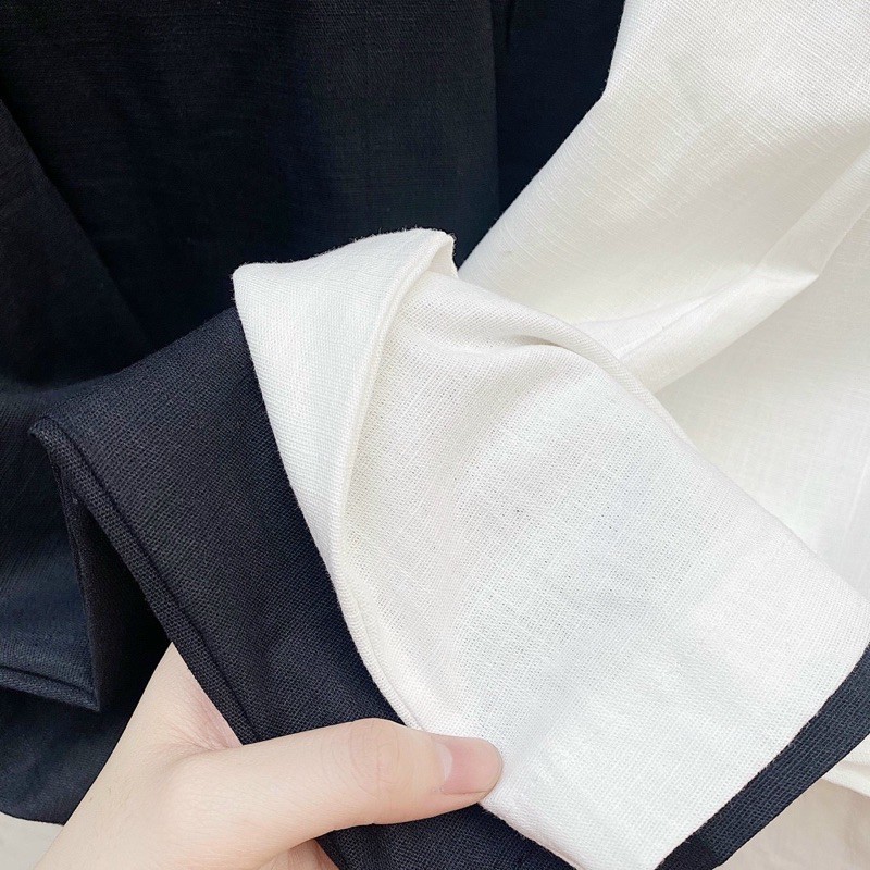 Đầm Hai Dây THYTHY DRESS form suông rộng basic chất vải linen | BigBuy360 - bigbuy360.vn