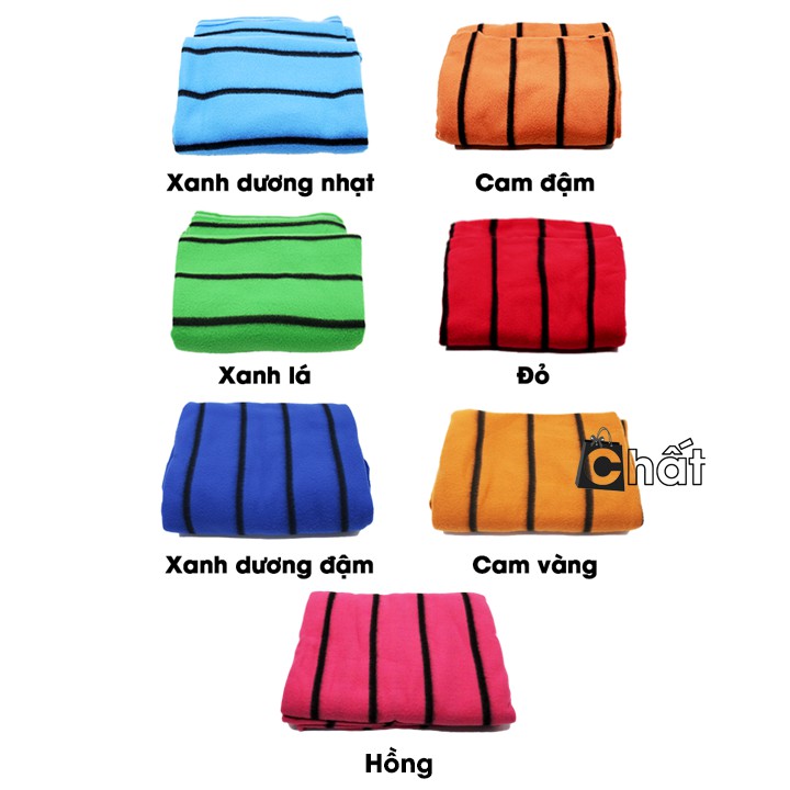 Chăn nỉ văn phòng, chăn ngủ cá nhân 110 x 200cm