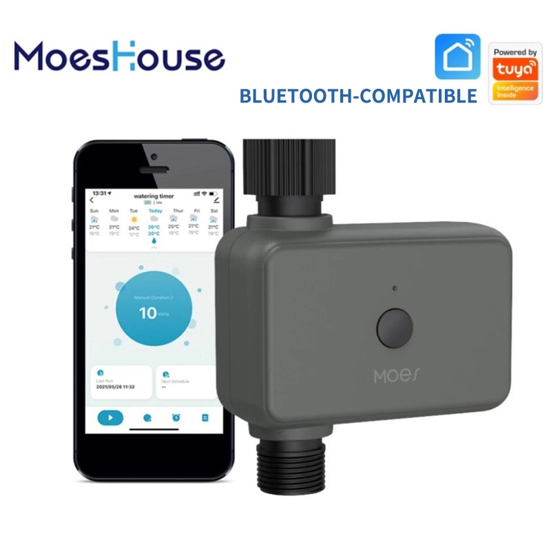 Thiết Bị Tưới Nước Hẹn Giờ Thông Minh Kết Nối Bluetooth Tự Động