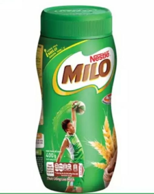 Hộp Milo nguyên chất Nestle 400g
