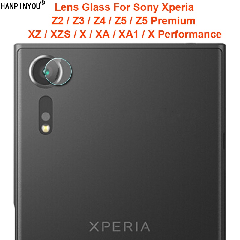 Set 1-5 kính cường lực bảo vệ camera sau cho Sony Xperia Z2 Z3 Z4 Z5 Xz Premium Xzs Xz2 Compact Xz3 Xa1 X Performance Xa