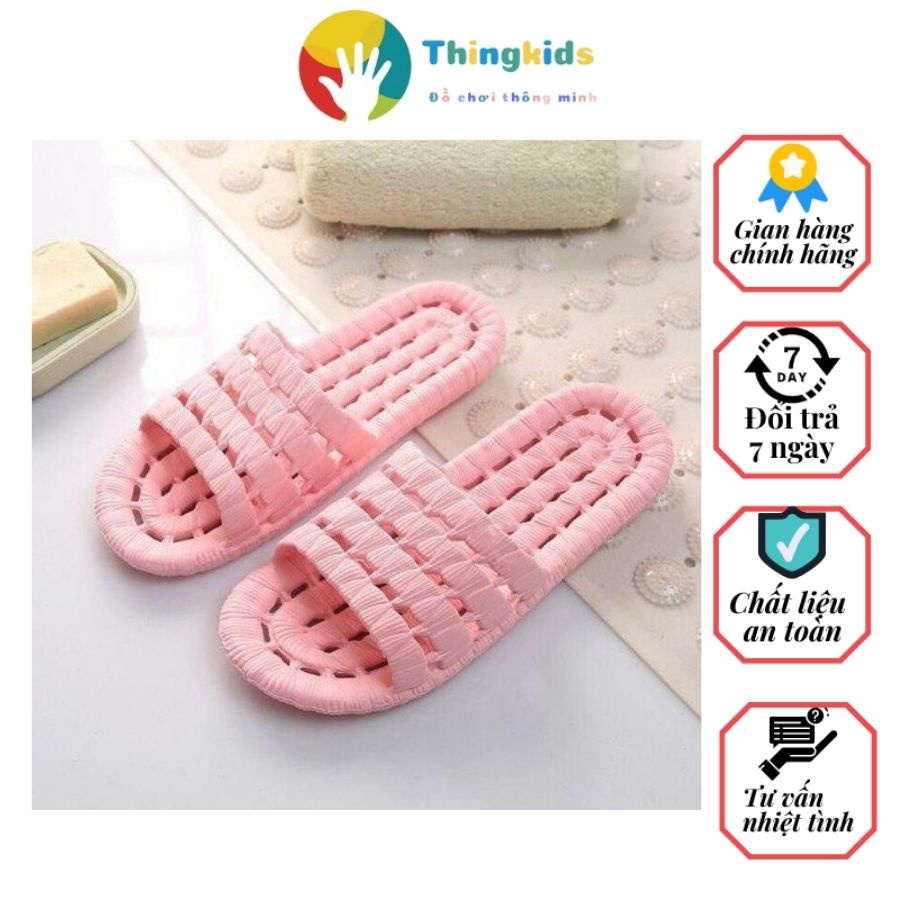 Dép Xốp Dẻo Êm Mềm Đi Trong Nhà + Kèm Ảnh Thật - Thingkids