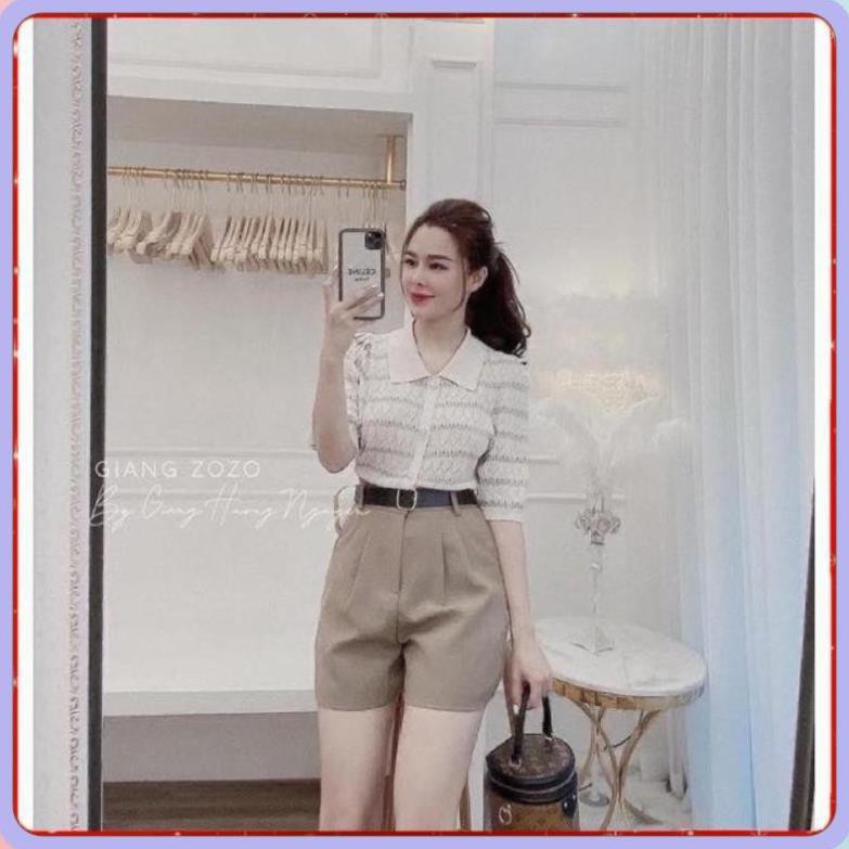 Quần Short Nữ Kèm Đai Quần Sooc Đùi Nữ Kèm Đai Sang Chảnh Chất Dày Dặn Mềm Mát Dễ Phối Đồ Tôn Dáng.  [ HÀNG CAO CẤP ] | BigBuy360 - bigbuy360.vn