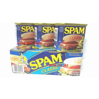  Thịt Heo Đóng Hộp Spam Classic - Mỹ  340g  