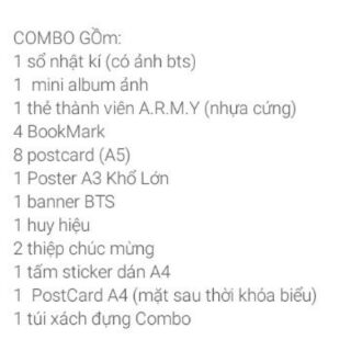 Combo BTS
