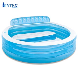 BỂ BƠI PHAO GIA ĐÌNH CÓ GHẾ NGỒI INTEX 57190