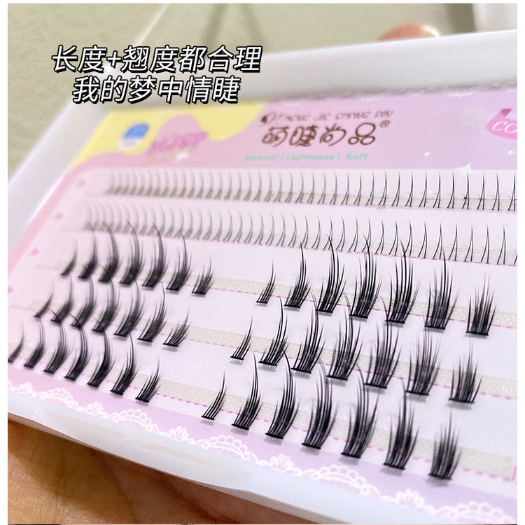 Cặp Lông Mi Giả 3D Tự Nhiên Kèm 3 Cặp Lông Mi Trên +2 Hàng Lông Mi Dưới（Gửi keo dán miễn phí）