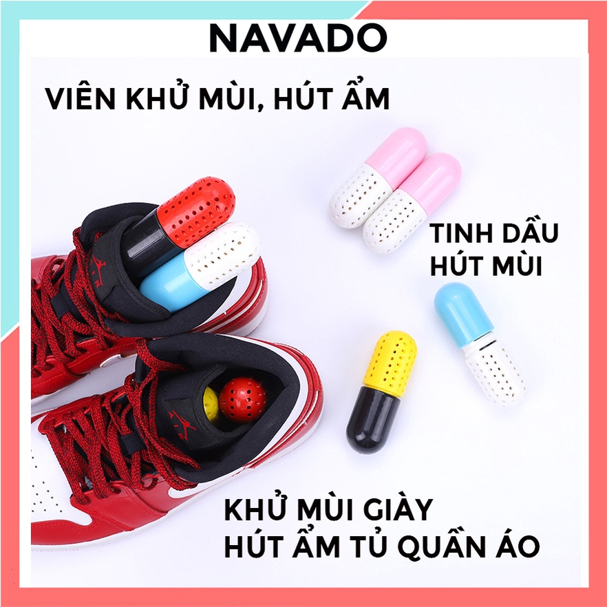 Viên Hút Ẩm Và Khử Mùi Đa Năng Cho Giày Dép, Tủ Quần Áo, Máy Ảnh, Linh Kiện Điện Tử, Khử Mùi Kháng Khuẩn VK8 SUVADO