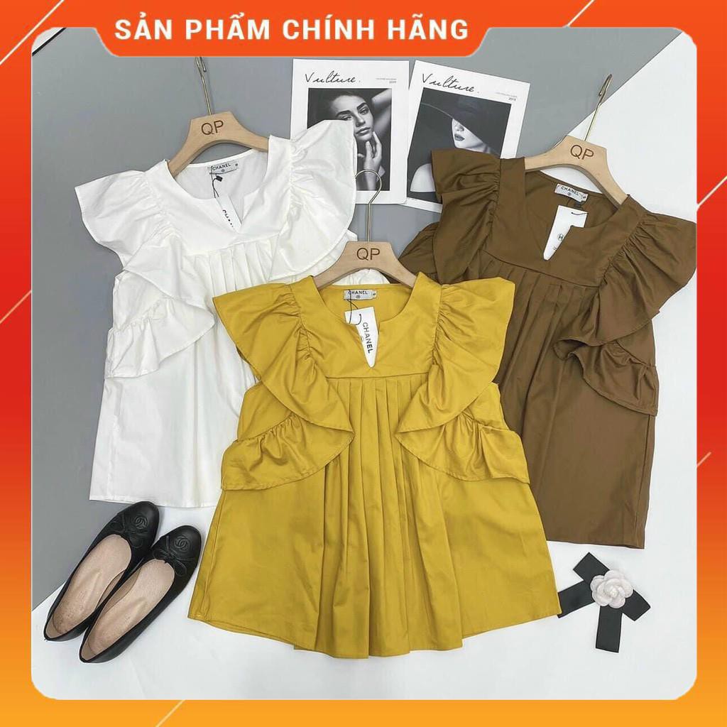 Áo kiểu cho mẹ bầu mặc đi làm đi chơi đều xinh, áo bầu chất đũi cao cấp mặc siêu mát siêu mềm, free size