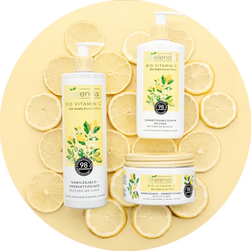 Sữa dưỡng thể sáng da với vitamin c Bielenda Bio Vitamin C Body Milk