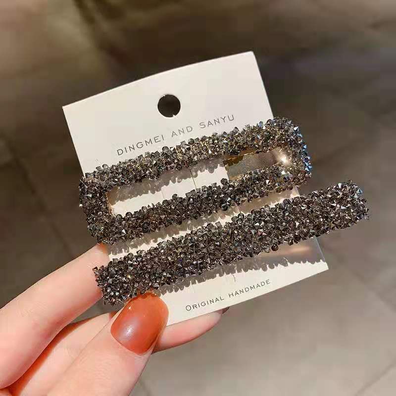 Kẹp tóc kim loại cỡ lớn phong cách hàn quốc xinh xắn cho nữ Tritia