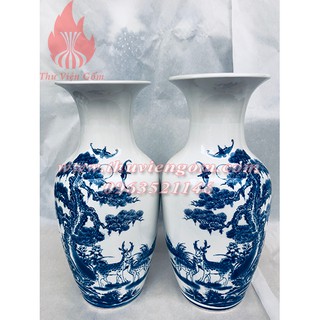 Lọ Lục bình nhiều mẫu 40cm chuẩn Bát Tràng ( 1 đôi )