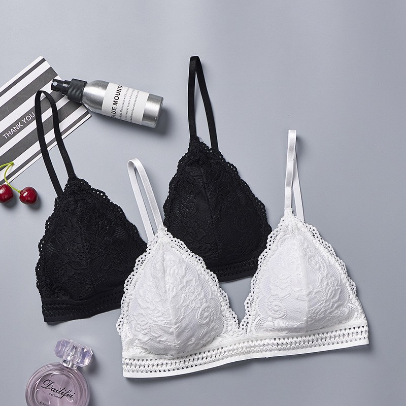 [Mã FAMARAL1 giảm 10K đơn 50K] Áo lót ren bralette có mút