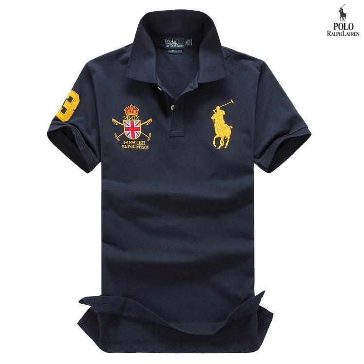 Áo polo Tay Ngắn Kẻ Sọc Ralph Lauren Chính Hãng Thời Trang Cho Nam 2021