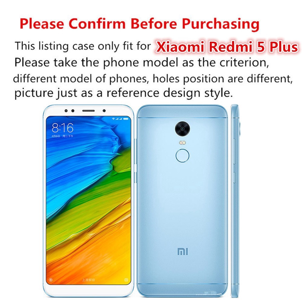 Ốp điện thoại tráng gương cho Xiaomi Redmi 5 Plus