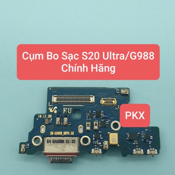 Cụm Bo Sạc Samsung S20+/G985/G986 Chính Hãng