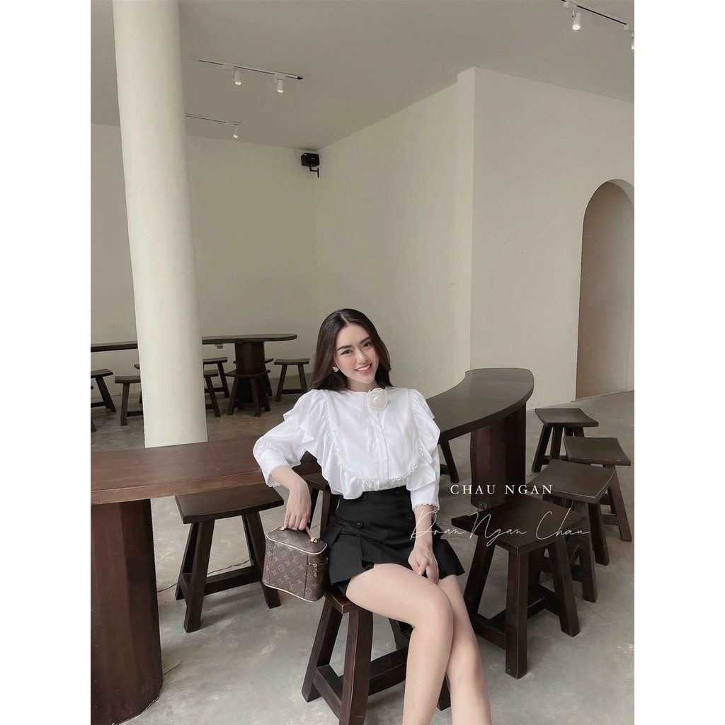 CHÂN VÁY 6 KHUY PHONG CÁCH HÀN QUỐC 532 | BigBuy360 - bigbuy360.vn