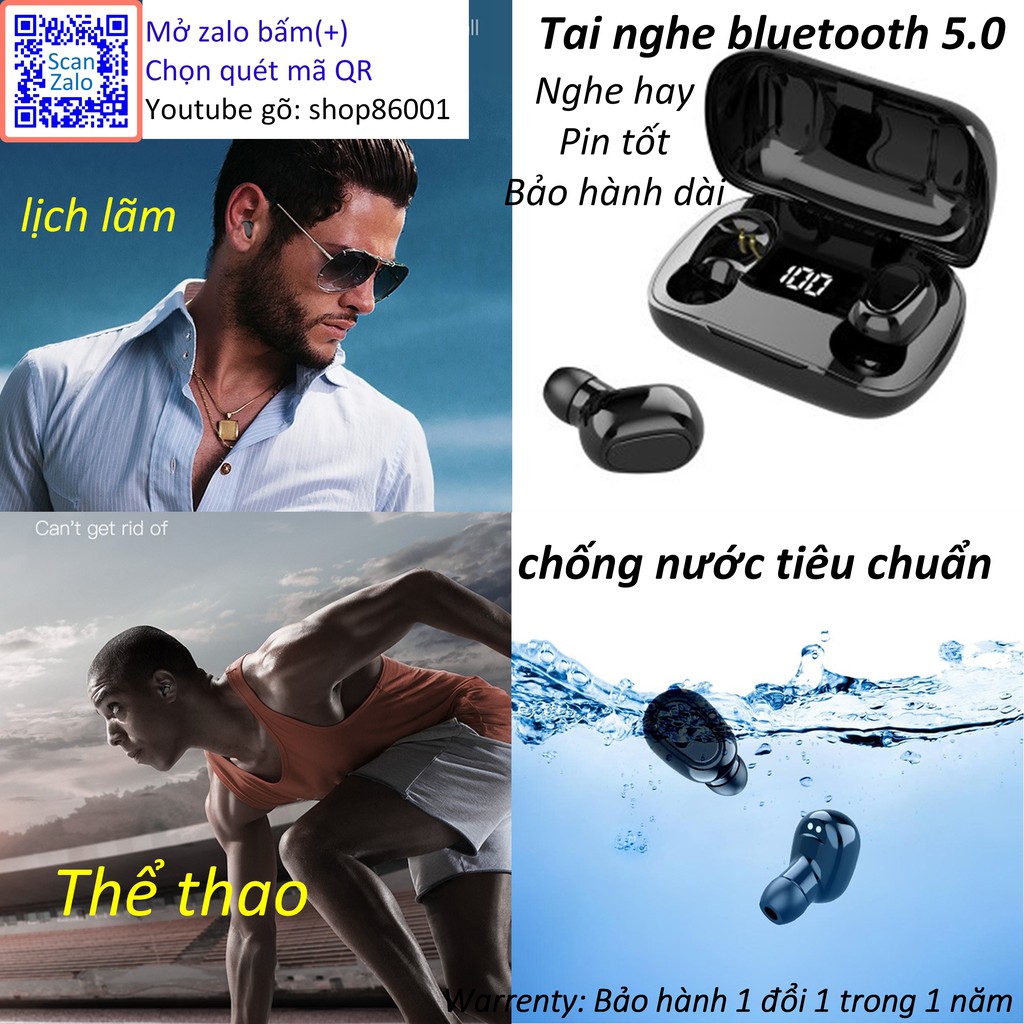 tai nghe không dây nghe nhạc cực hay pin trâu ổn định magic