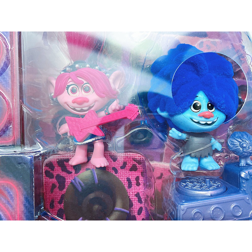 Mô hình nhân vật Quỷ lùn tinh nghịch Trolls World Tour - Hàng chính hãng