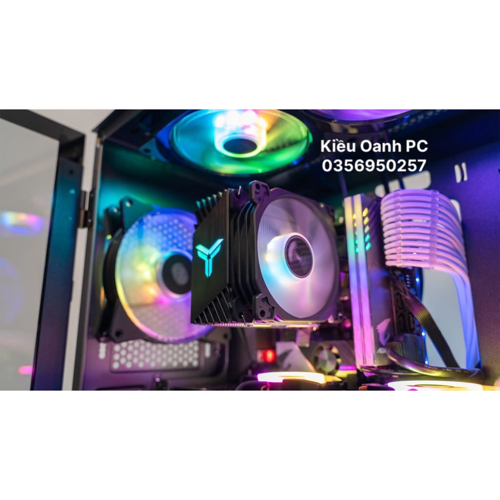 Fan CPU Jonsbo CR-1200 CR1200 Led RGB - Hỗ trợ thêm Socket 1200, 1700