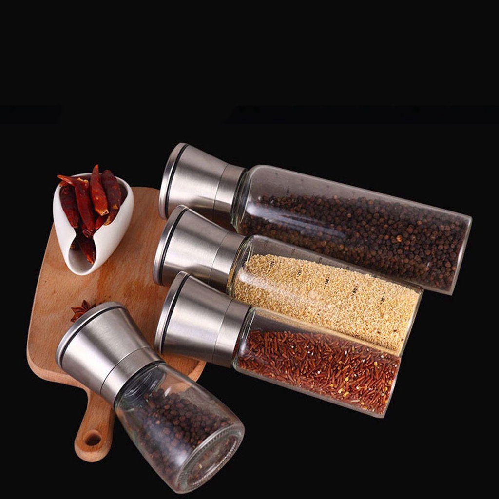 Dụng Cụ Xay Tiêu / Muối Chất Liệu Inox Dùng Cho Nhà Bếp