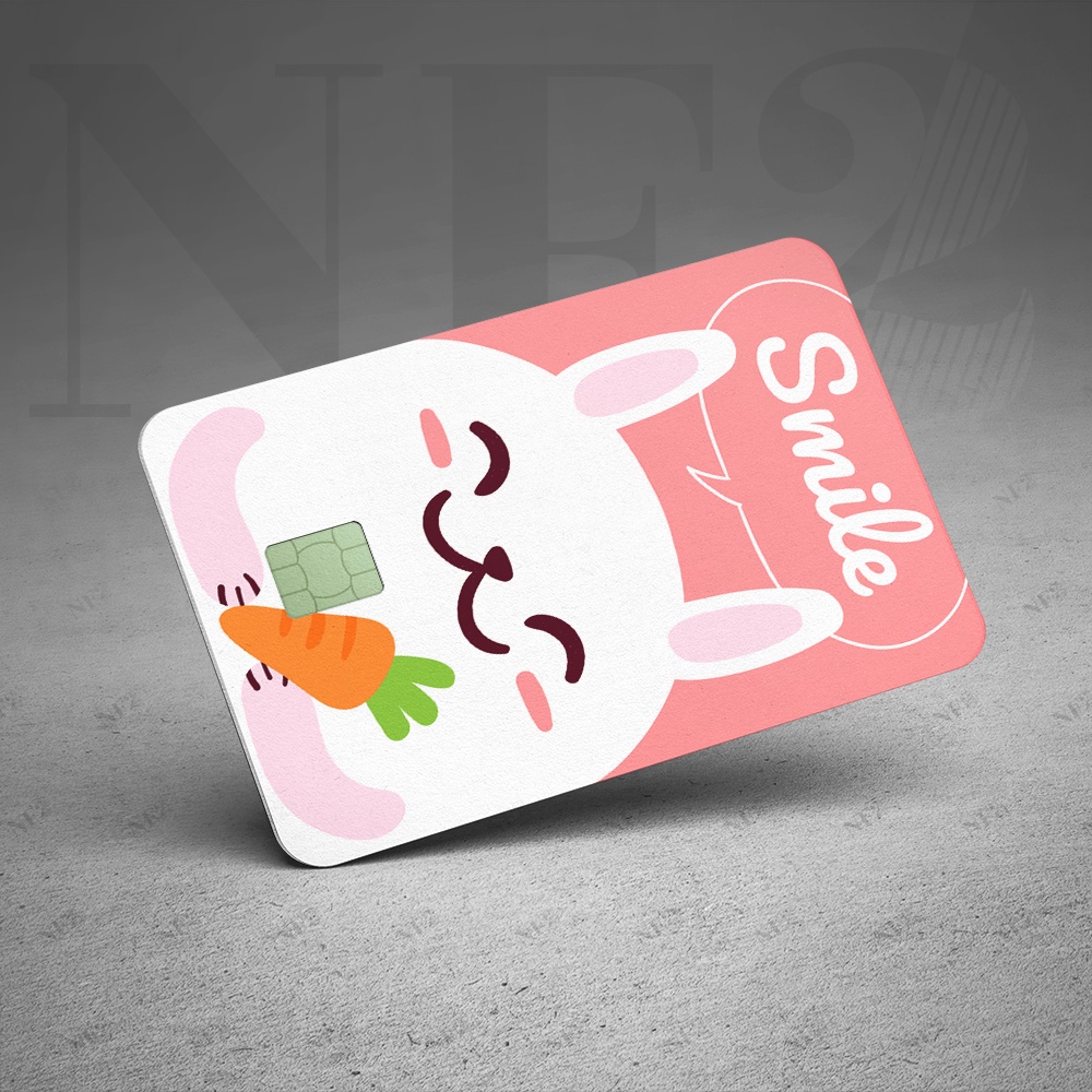 ANIMAL DỄ THƯƠNG - Decal Sticker Thẻ ATM  Miếng Dán Trang Trí NF2 Cards