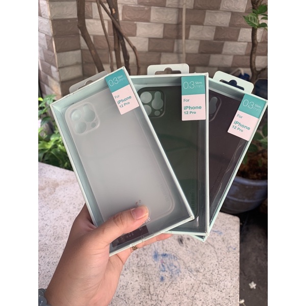 Ốp lưng Memumi lụa cho iPhone 12 Pro 6.1 /12 siêu mỏng 0.3mm Chính Hãng