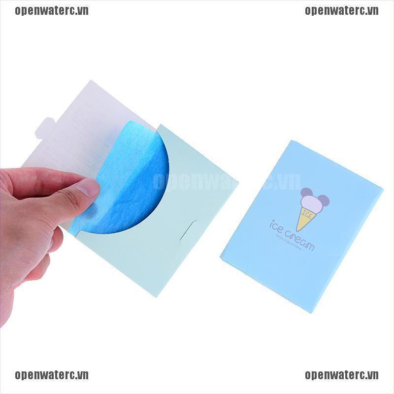 [Hàng mới về] 50 Giấy thấm dầu họa tiết hoạt hình dễ thương phong cách Hàn Quốc