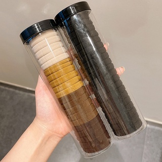 Set 20 Dây Thun Cột Tóc Co Giãn Phong Cách Hàn Quốc