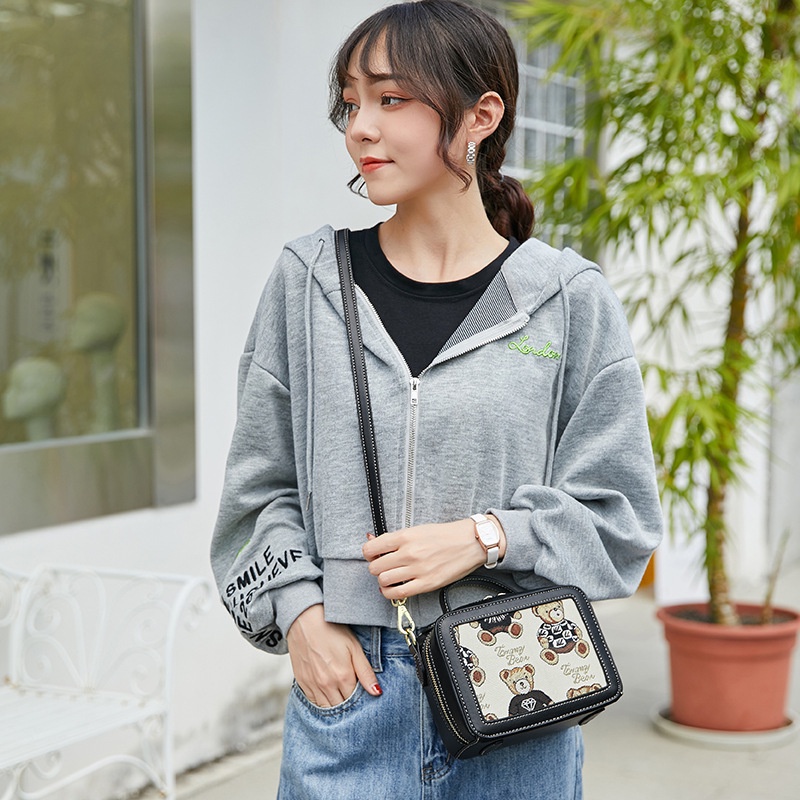 Túi Đeo Chéo Hình Hộp Vuông Nhỏ Mẫu Mới