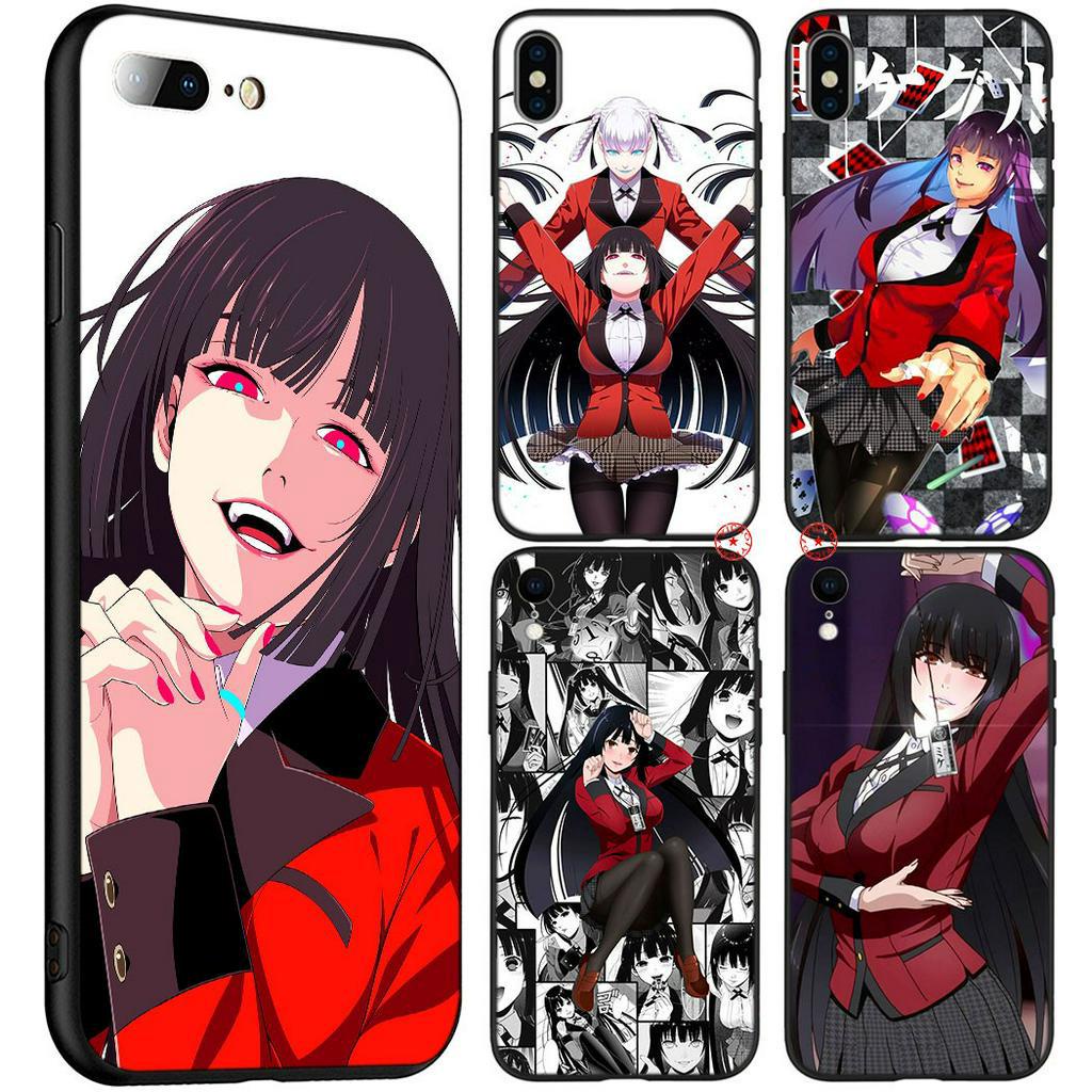 IPhone XS Max XR 10 X 5 5s 6 6s 7 8 Plus Soft Silicone Phone Cover 7SA Anime Kakegurui