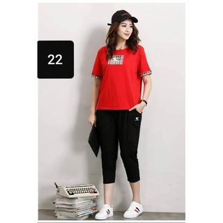 Bộ đồ lửng mặc nhà chất cotton