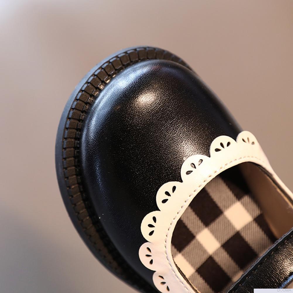 Giày búp bê da PU xinh xắn thời trang dành cho bé gái