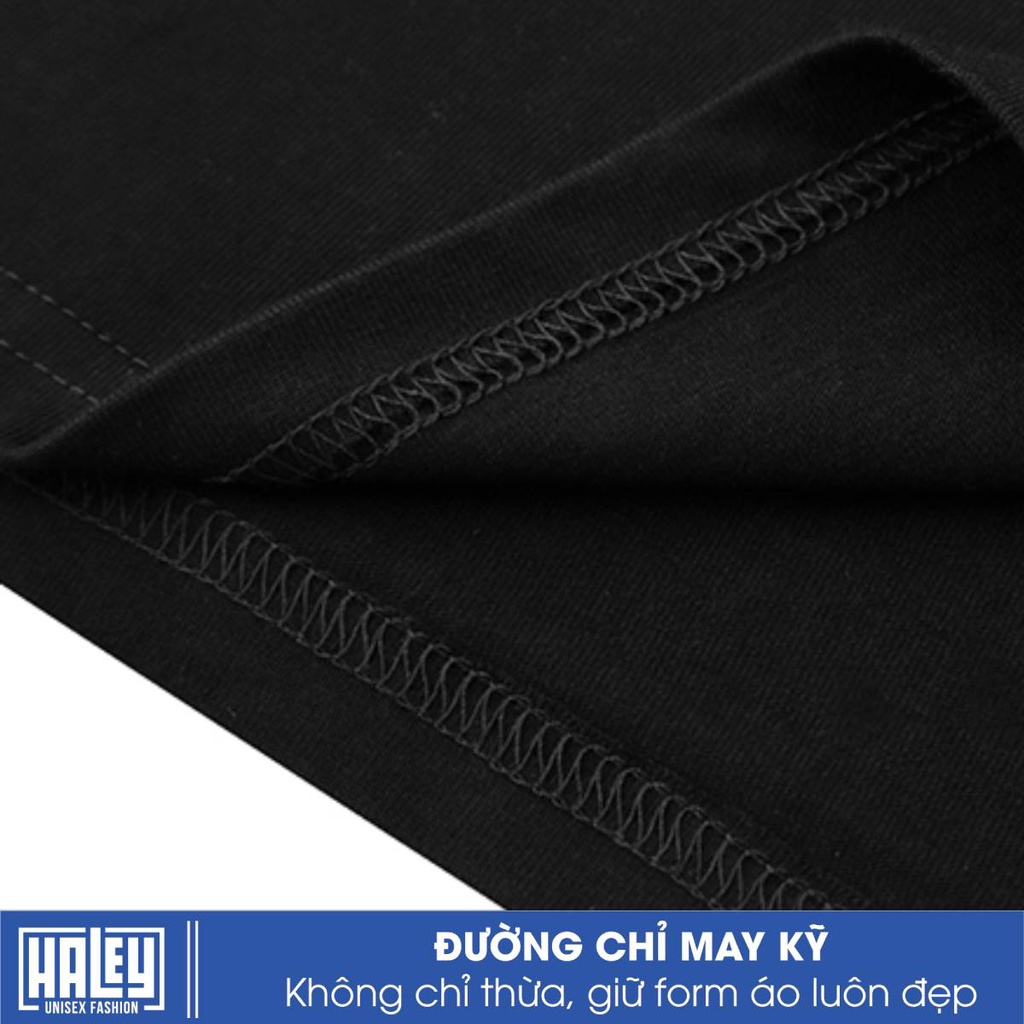 Áo thun Nam Nữ TN76 HALEY Unisex Form rộng tay lỡ  TEDDY BEAR Basic cao cấp chất 100% cotton thoáng mát