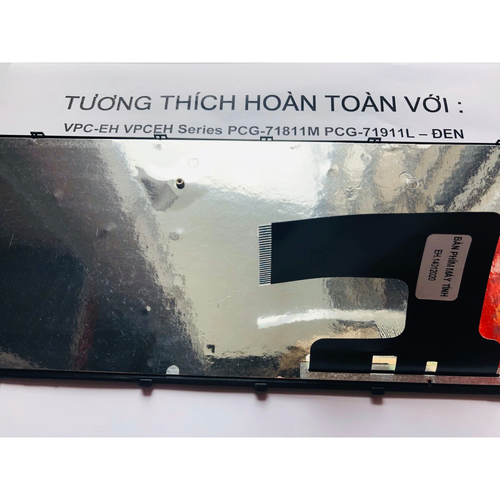 Bàn Phím Laptop SONY VPC-EH VPCEH Series PCG-71811M PCG-71911L Đen Hàng Mới 100% Bảo Hành 12 Tháng Toàn Quốc