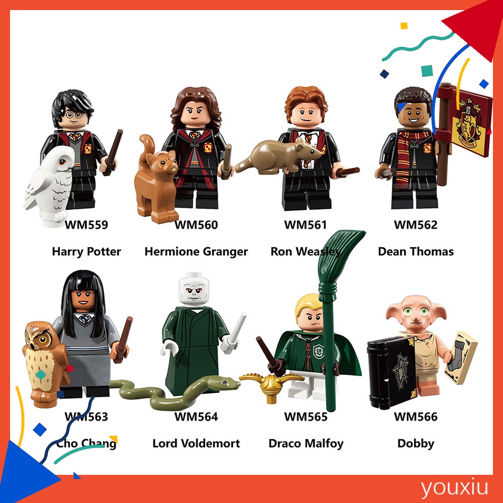 Bộ 1 đồ chơi lắp ráp lego tạo hình nhân vật phim Harry Potter độc đáo