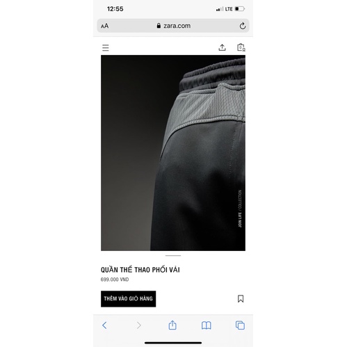 Áo Khoác Hoodie &amp; Jogger Bé Trai Thể Thao Vải Ép Xám Đen ZR