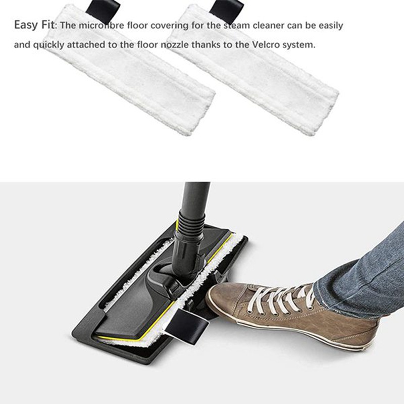 Set 3 Tấm Vải Lau Hơi Nước Cho Máy Lau Nhà Karcher Easyfix Sc2 Sc3 Sc4 Sc5