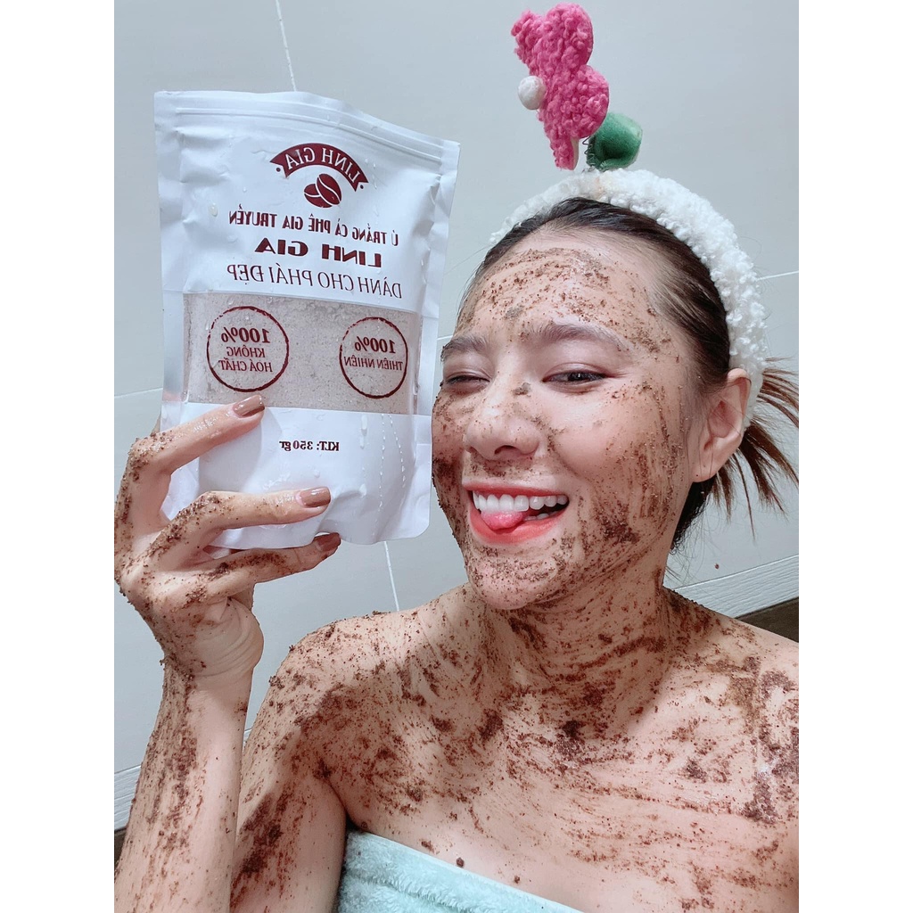 Combo sữa tắm trắng da toàn thân Dr.MH + Tẩy Tế Bào Chết toàn thân, Ủ Trắng Cafe Gia Truyền Linh Gia