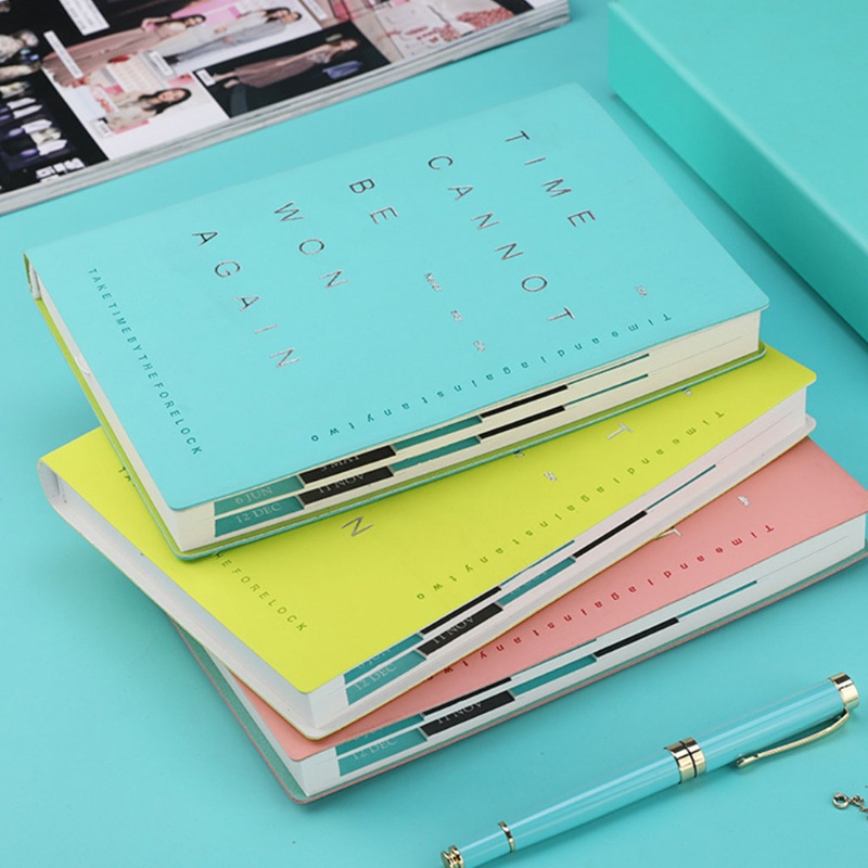 Sổ Ghi Chú Khổ A5 Bìa Da Tiện Lợi